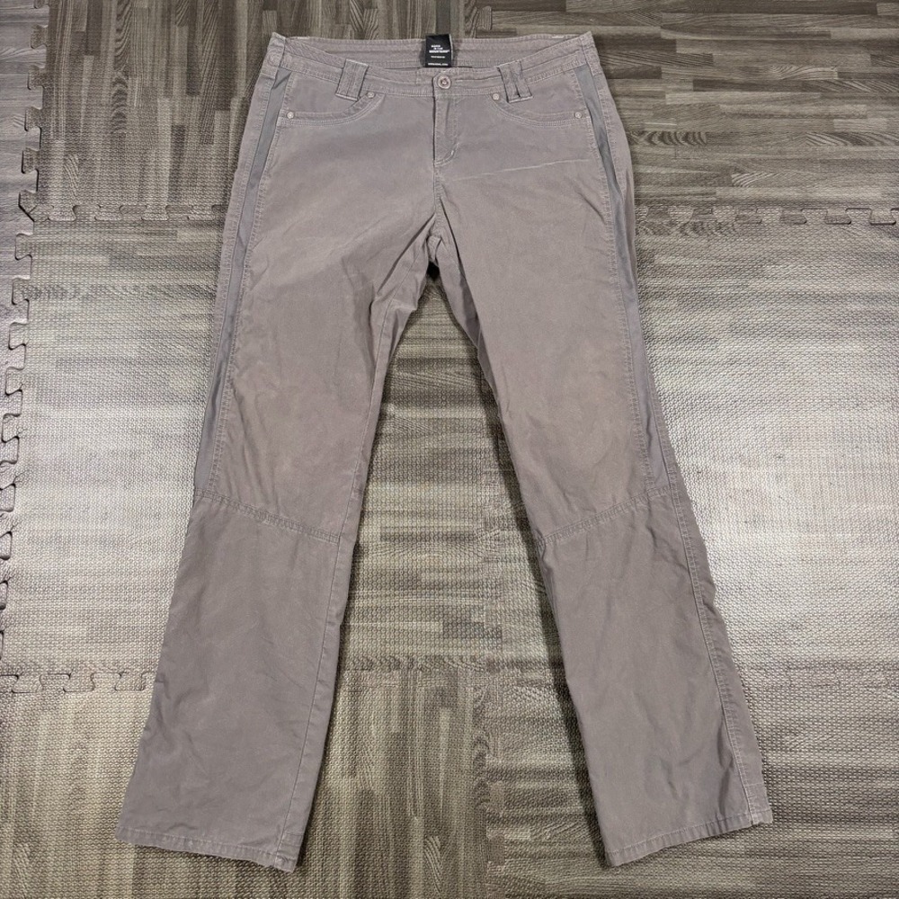 Kuhl Radikl Pants Womens 12 (34x32) Gray Hiking Camping Casual Patina Outdoor